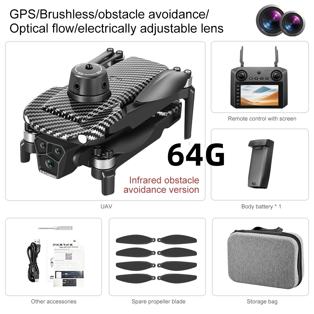 Drone Camera Hd - U198 Max Drone 8K 5G GPS