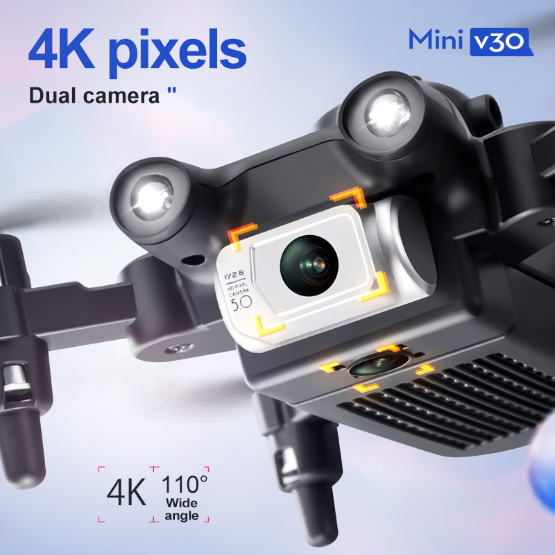 Mini V30 WiFi FPV Drone 4K HD  - Drone Camera Hd incelemesi ve fiyatı