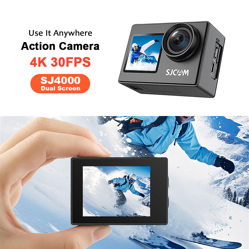 SJCAM SJ4000 4K/30 fps Aksiyon - Drone Camera Action incelemesi ve fiyatı