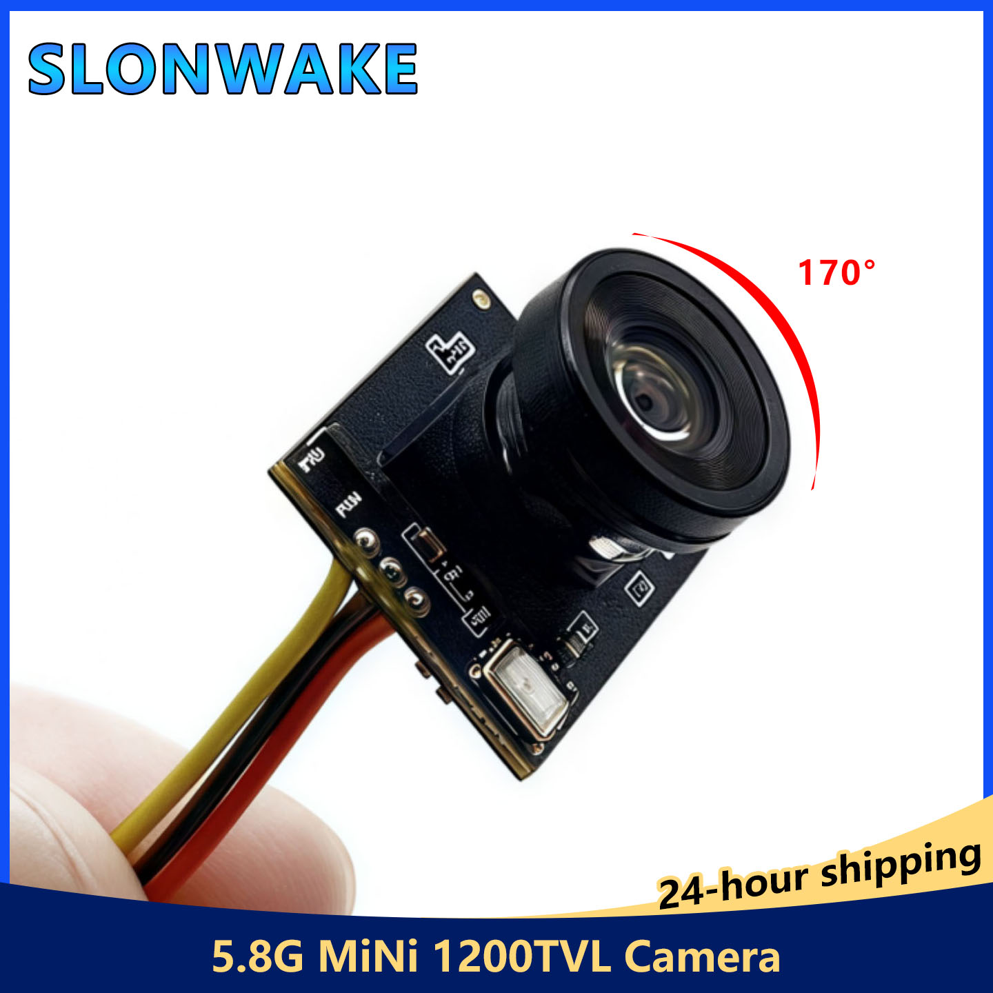 SLONWAKE Ultra Mini 5.8G FPV K - Drone Camera Wide Angle incelemesi ve fiyatı