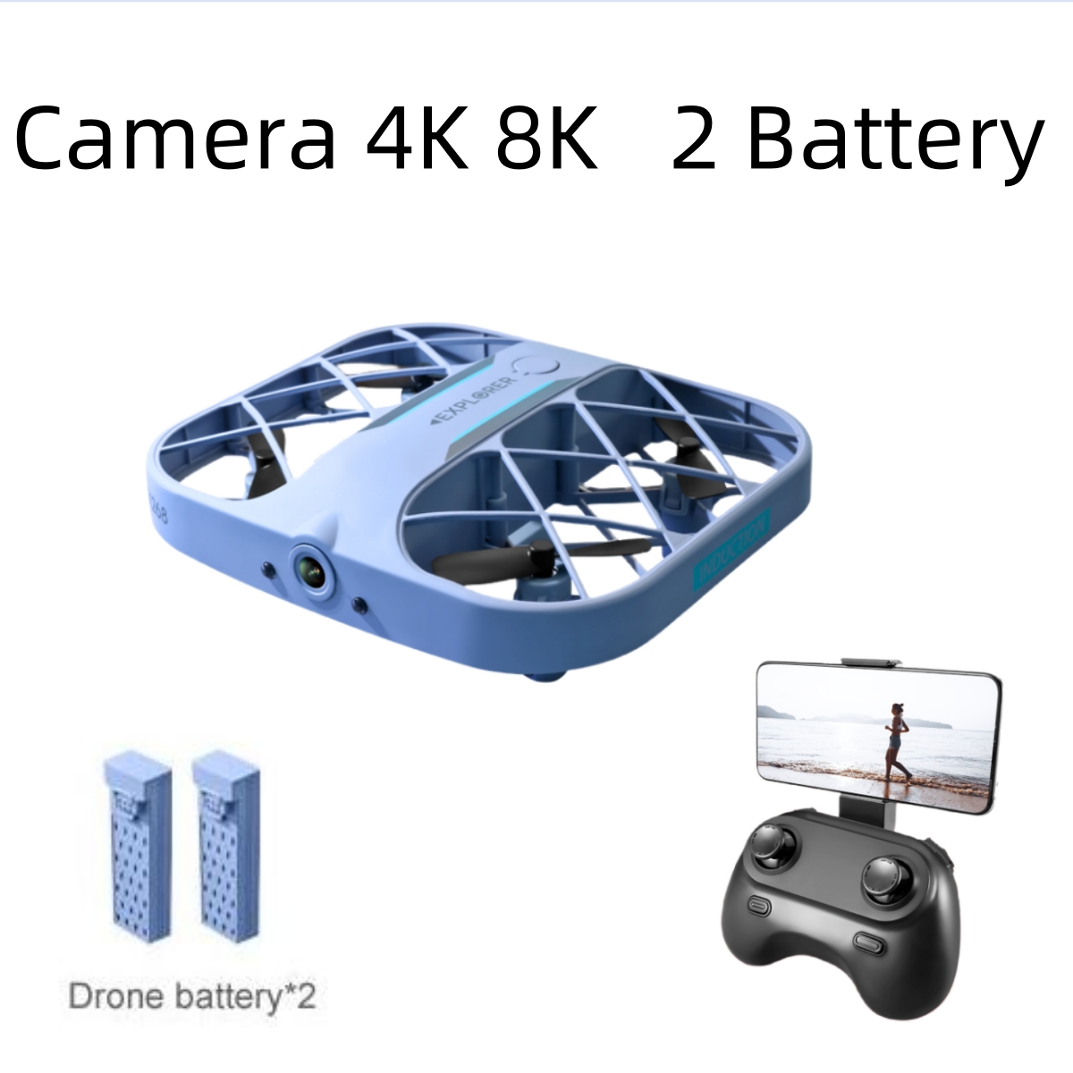 JJRC H107 FPV RC Drone, 2 Bata - Drone Camera Hd incelemesi ve fiyatı